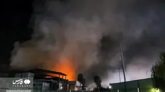 مهار آتش در کارخانه کاله آمل