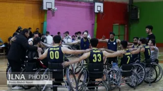 رقابت‌های لیگ ملی بسکتبال با ویلچر باشگاه‌های کشور