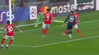 ویدیو: گلزنی دروازبان؛ گل دوم بنفیکا به رئال مادرید توسط تروبین