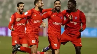 گل عجیب و خنده‌دار تیم پژمان منتظری در لیگ قطر