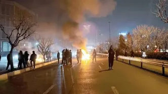 تصاویر متفاوت روزنامه شهرداری تهران از وقایع اخیر