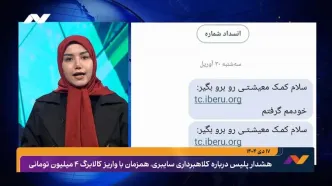 هشدار پلیس درباره کلاهبرداری سایبری همزمان با واریز کالابرگ ۴ میلیونی