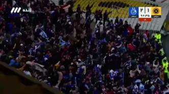 ببینید؛ گل دوم استقلال به سپاهان توسط قلی زاده دقیقه 92