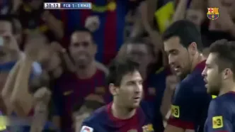 نوستالژی؛ الکلاسیکو با دبل مسی و رونالدو + ویدئو