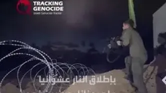 شلیک دیوانه‌وار سرباز اسرائیلی به خانه فلسطینی‌ها