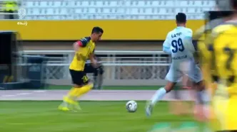 گل اول سپاهان به گل گهر توسط کاوه رضایی + ویدئو