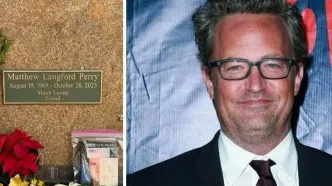 تغییر سنگ قبر بازیگر «فرندز»؛ یک کلمه اضافه شد