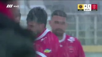 سوپرگل اورونوف، گل اول پرسپولیس به سپاهان + وبدئو