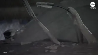 یخ‌زدگی کامل خودروها در فیلادلفیا پس از سرمای شدید