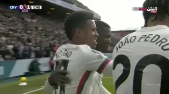 گل اول چلسی به کریستال پالاس را ببینید + ویدیو