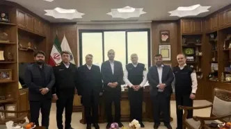 دیداررئیس پلیس راهور فراجا و مدیرعامل منطقه آزاد انزلی