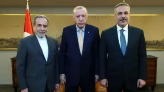 دیدار عراقچی با اردوغان