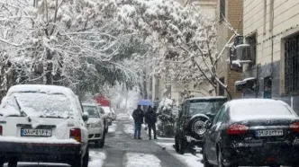 ورود سامانه بارشی جدید | بارش برف و باران در این استان ها