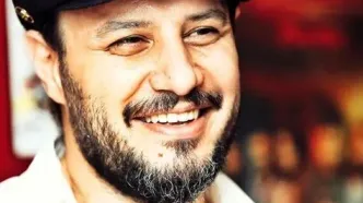 جواد عزتی در جشن تولد الناز ملک؛ پشت صحنه سریال زخم کاری / عکس