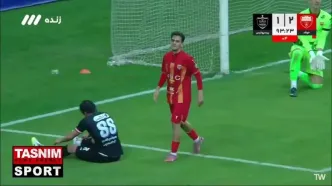 ببینید| گل سوم فولاد به پرسپولیس