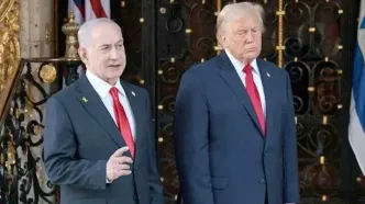 حضور نتانیاهو در جشن سال نوی ترامپ