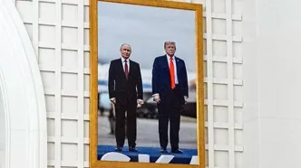 تغییر دکوراسیون کاخ سفید | عکس پوتین اضافه شد، آنهم کنار خانواده!