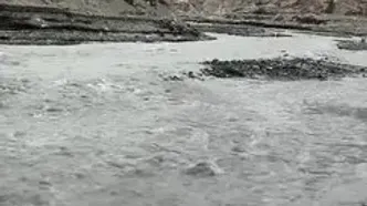 تصاویر افزایش آب ورودی به سد کرج؛ حجم آب در حرکت به سوی سد را ببینید