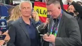 ویدئو: محبوبیت مورینیو در سانتیاگو برنابئو