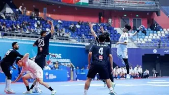 هندبال قهرمانی آسیا| شکست ایران مقابل چین