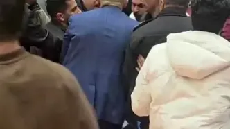 دعوا و کتک کاری در دربی فوتسال اصفهان+ ویدئو