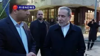 بازدید عراقچی از پشت صحنه دو سریال