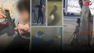 فیلم میکس شده آخرالزمانی از ناآرامی های اصفهان / از صحنه آتش زدن اتوبوس واحد تا آتش افروزی های یک زن وسط خیابان و قمه کشی و تیراندازی مردان مسلح وسط خیابان