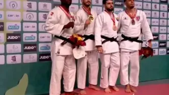 پرهیزگار مرد طلایی شاگردان «ممدوف»/ تیم ملی ایران به مقام سوم رسید