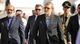 علی لاریجانی وارد مسقط شد