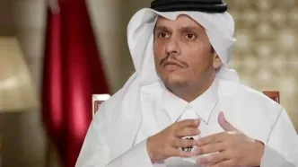 دوحه در مورد دیدار وزیر خارجه قطر با لاریجانی در تهران بیانیه داد/تمرکز بر کاهش تنش در منطقه