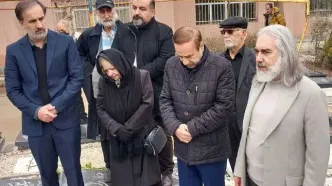 جشنواره موسیقی فجر با غبارروبی مزار شهید آوینی و دیگر هنرمندان افتتاح شد