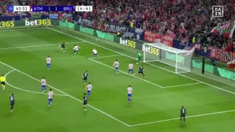 ویدئو: خلاصه بازی اتلتیکو مادرید 4-1 کلوب بروژ