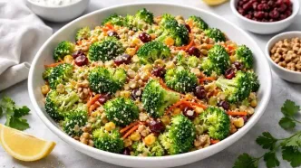 سالاد بروکلی؛ یک انتخاب سالم و سریع برای تمام اعضای خانواده