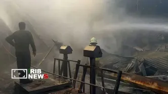 سقوط یک فروند بالگرد در درچه اصفهان