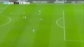 ویدیو: گل سوم منچسترسیتی به نیوکاسل توسط ریندرز