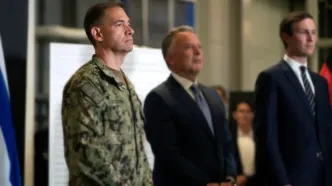 آدمِ اسرائیل روی ناو | برد کوپر فرمانده سنتکام کیست؟