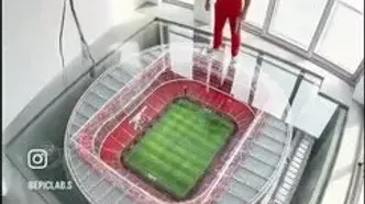 ویدئو: خلاقیت زیبای هوادار آرسنال در بازسازی اتاق پذیرایی