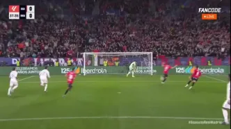 ویدیو: گل اول اوساسونا به رئال مادرید توسط بودیمیر