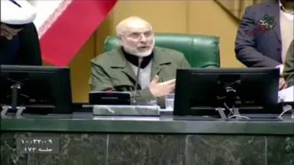 پاسخ قالیباف به فریادهای نماینده تندرو مجلس/ تهمت می‌زنید