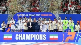 تبریک قهرمانی فوتسال ایران در آسیا توسط ژاپن