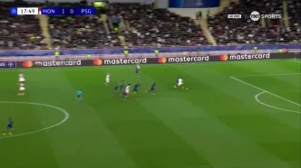 گل دوم موناکو به پاری سن ژرمن+ ویدئو