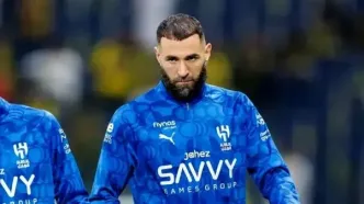 دوری دو هفته‌ای بنزما از ترکیب اصلی الهلال