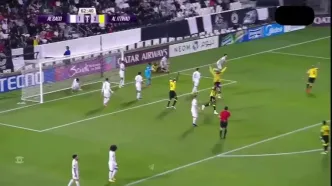 ویدیو: گل چهارم الاتحاد به السد توسط استفان کلر