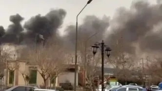 آتش‌سوزی در نیروگاه برق آلستوم ستارخان