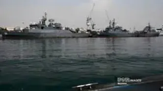 رزمایش مرکب دریایی ایران و روسیه پایان یافت