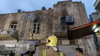 تصاویر: آتش‌سوزی هولناک انبار لوازم الکترونیکی در لاله‌زار