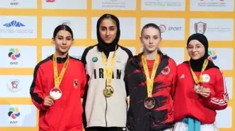 یک طلا و دو برنز برای ملی پوشان کاراته ایران