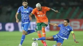 استقلال بدون تغییر مقابل مس رفسنجان +عکس