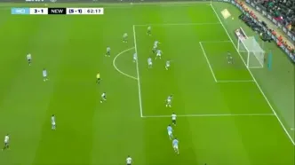 ویدیو: گل اول نیوکاسل به منچسترسیتی توسط الانگا