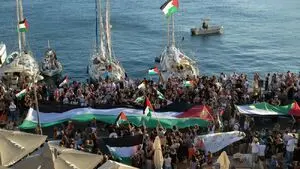 آغاز بزرگترین حرکت بین‌المللی «ناوگان صمود» برای شکستن محاصره نوار غزه